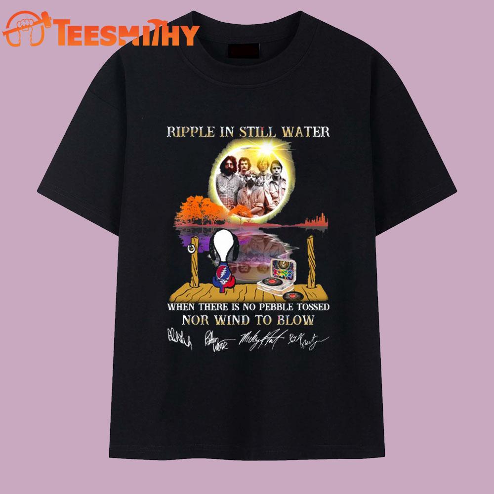 Grateful Dead Ripple In Still Water T Shirt Grateful Dead Ripple In Still Water T Shirt