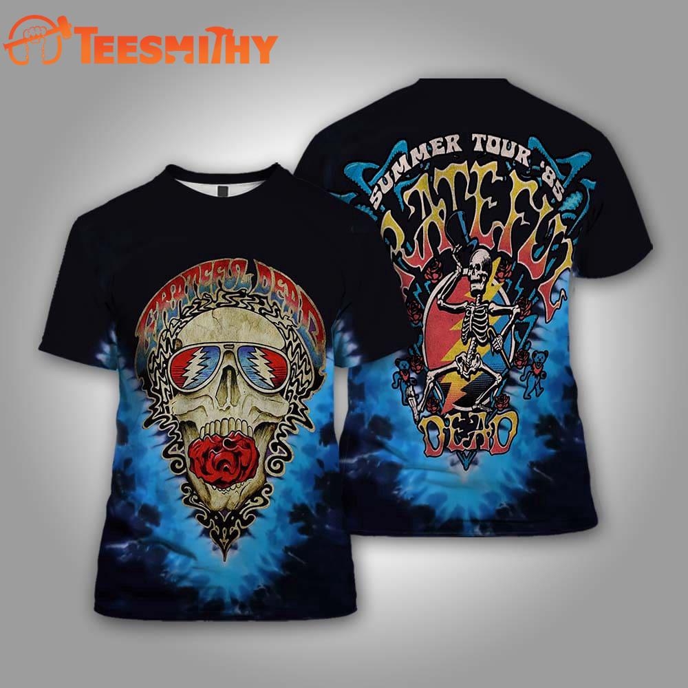 Grateful Dead Skull 3D Shirt