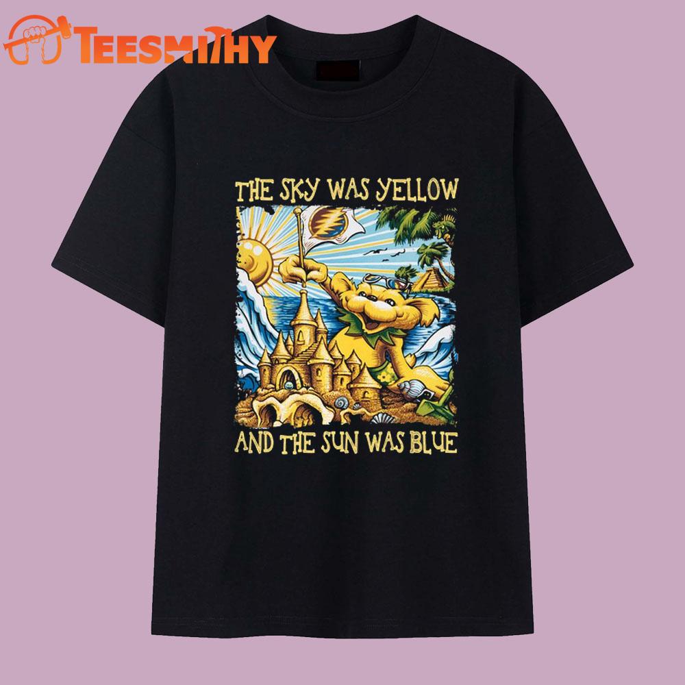Grateful Dead The Sky Was Yellow And The Sun Was Blue T Shirt Grateful Dead The Sky Was Yellow And The Sun Was Blue T Shirt