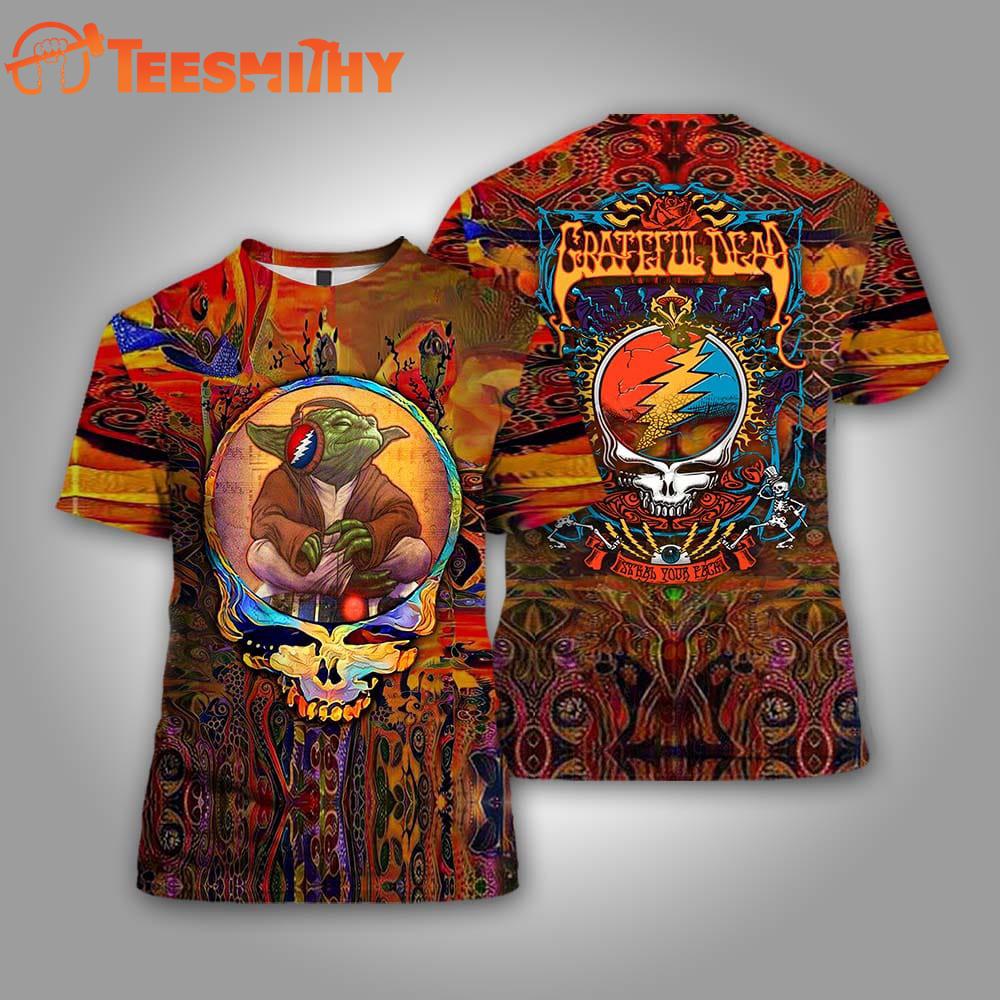 Grateful Dead x Baby Yoda 3D Shirt