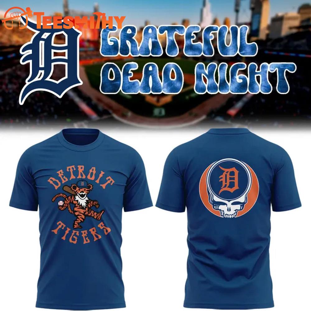 Grateful Dead x Detroit Tigers 2026 Limited Edition T Shirt