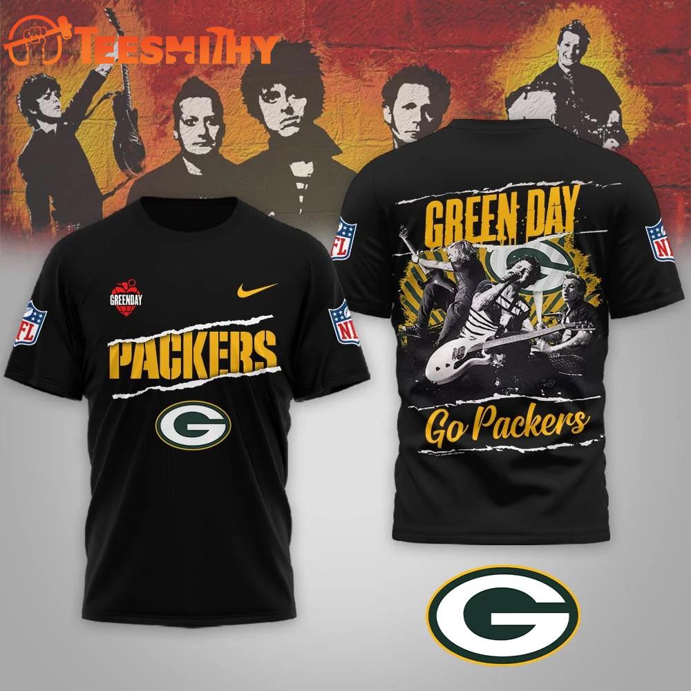 Green Bay Packers 2026 Football Super Bowl LX x Green Day All Over Print Shirt
