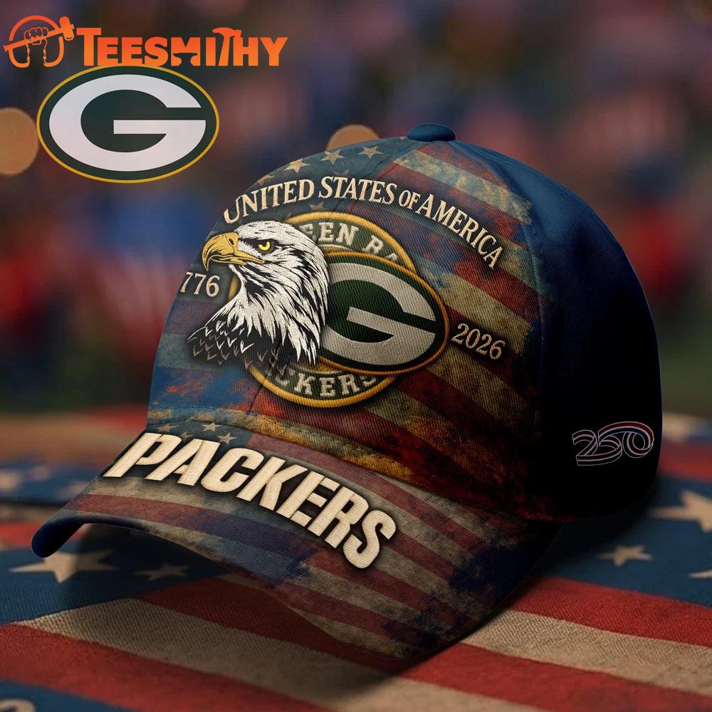 Green Bay Packers 2026 NFL 250th Anniversary of America Classic Cap