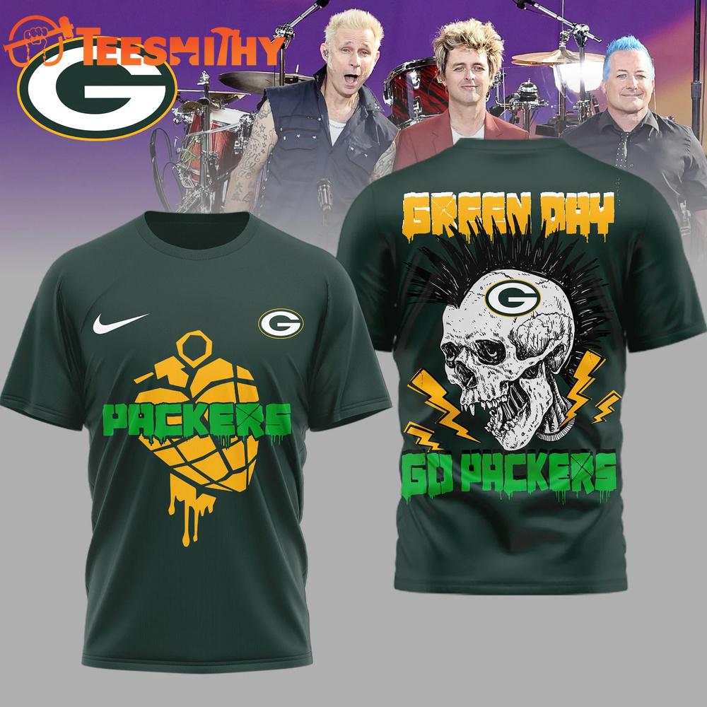 Green Bay Packers 2026 NFL Green Day Football Unisex 3D Shirt