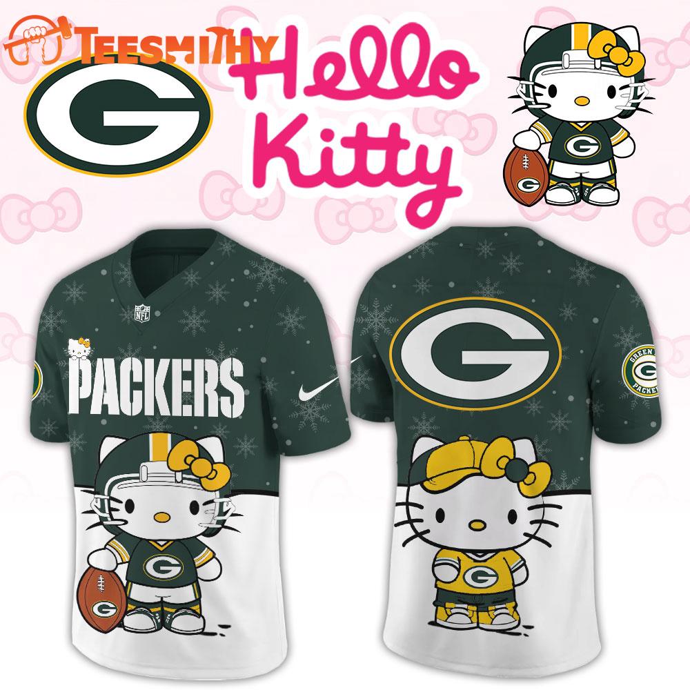 Green Bay Packers 2026 NFL Hello Kitty Limited New Football Jersey