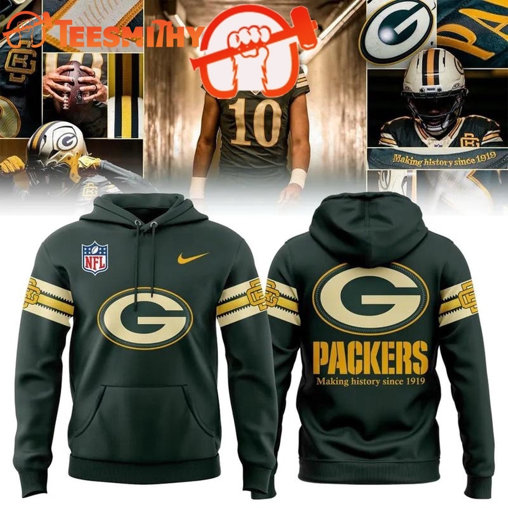 Green Bay Packers 2026 Rivalries Making History Since 1919 Hoodie