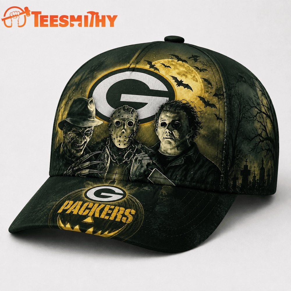 Green Bay Packers NFL Horror Night Halloween 2026 Design Classic Cap