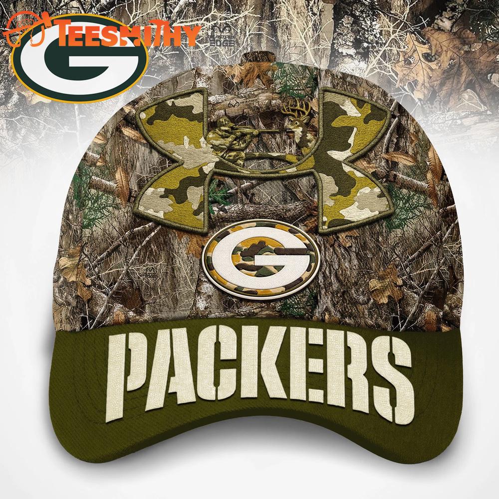Green Bay Packers NFL Hunting Under Armour Classic Cap