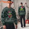 Green Bay Packers NFL Team Color Grinch Ugly Christmas Sweater