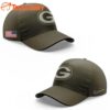 Green Bay Packers Nike Olive 2025 Salute to Service Sideline Cap