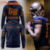 Green Bay Packers Uniform New 2025 White Hoodie Shirt