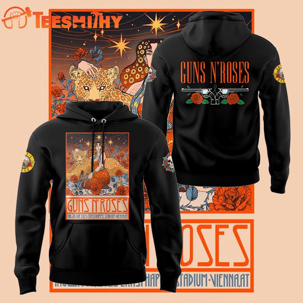 Guns N Roses July 24 2025 Vienna AT Tour 3D Shirt Guns N Roses July 24 2025 Vienna AT Tour 3D Shirt
