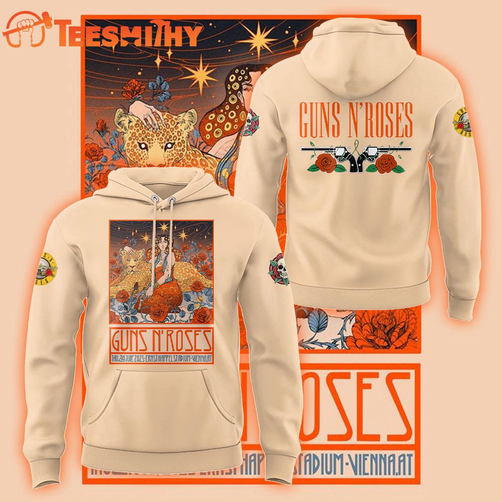 Guns N Roses July 24 2025 Vienna AT Tour New 3D Shirt Guns N Roses July 24 2025 Vienna AT Tour New 3D Shirt