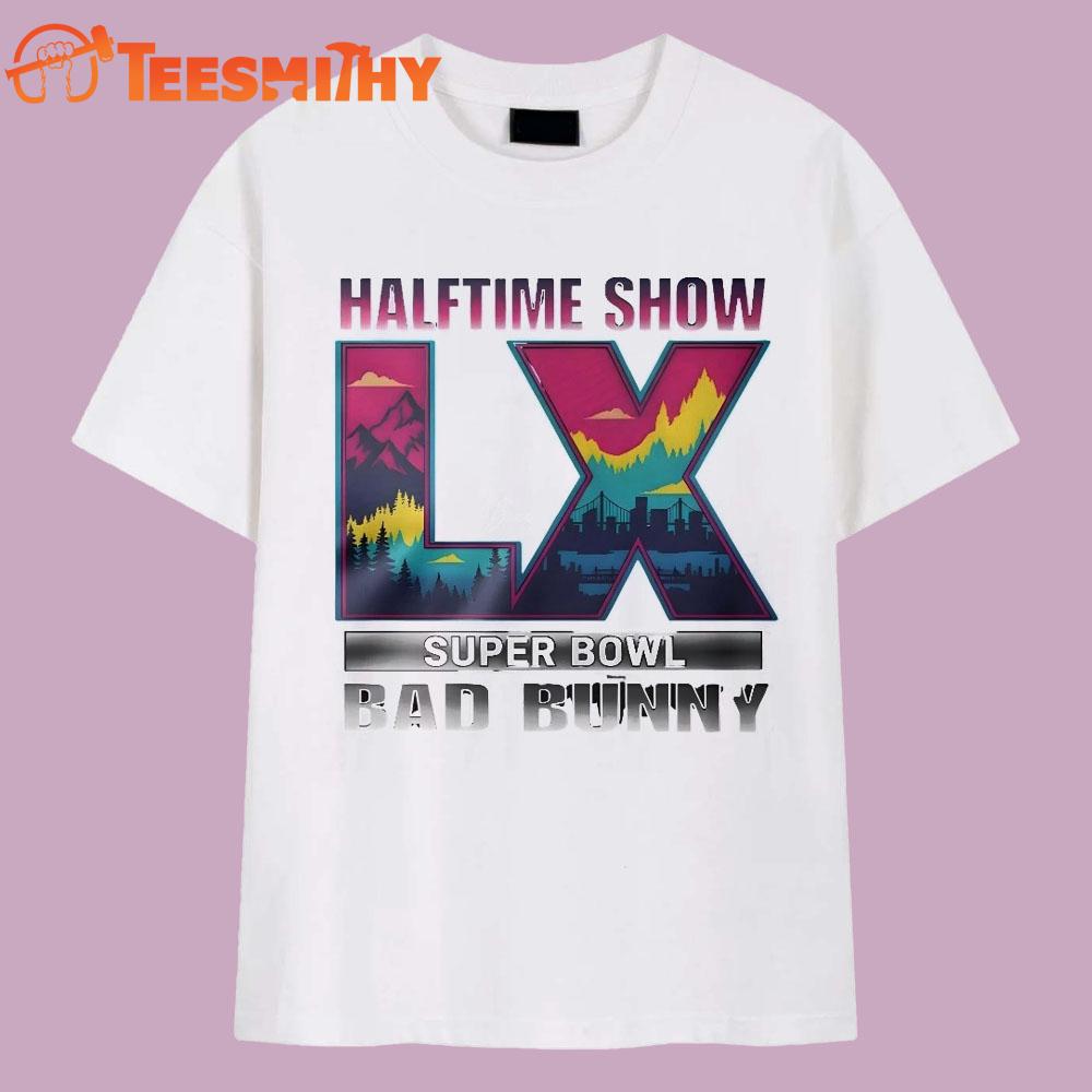 Halftime Show Bad Bunny Super Bowl 2026 Vintage T Shirt