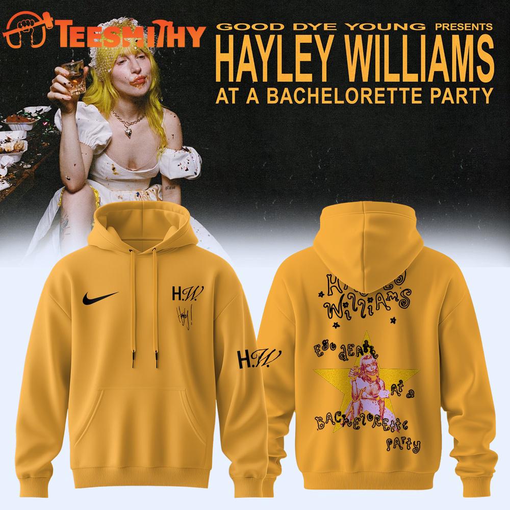 Hayley Williams At A Bachelorette Party Tour 2026 Hoodie Shirt