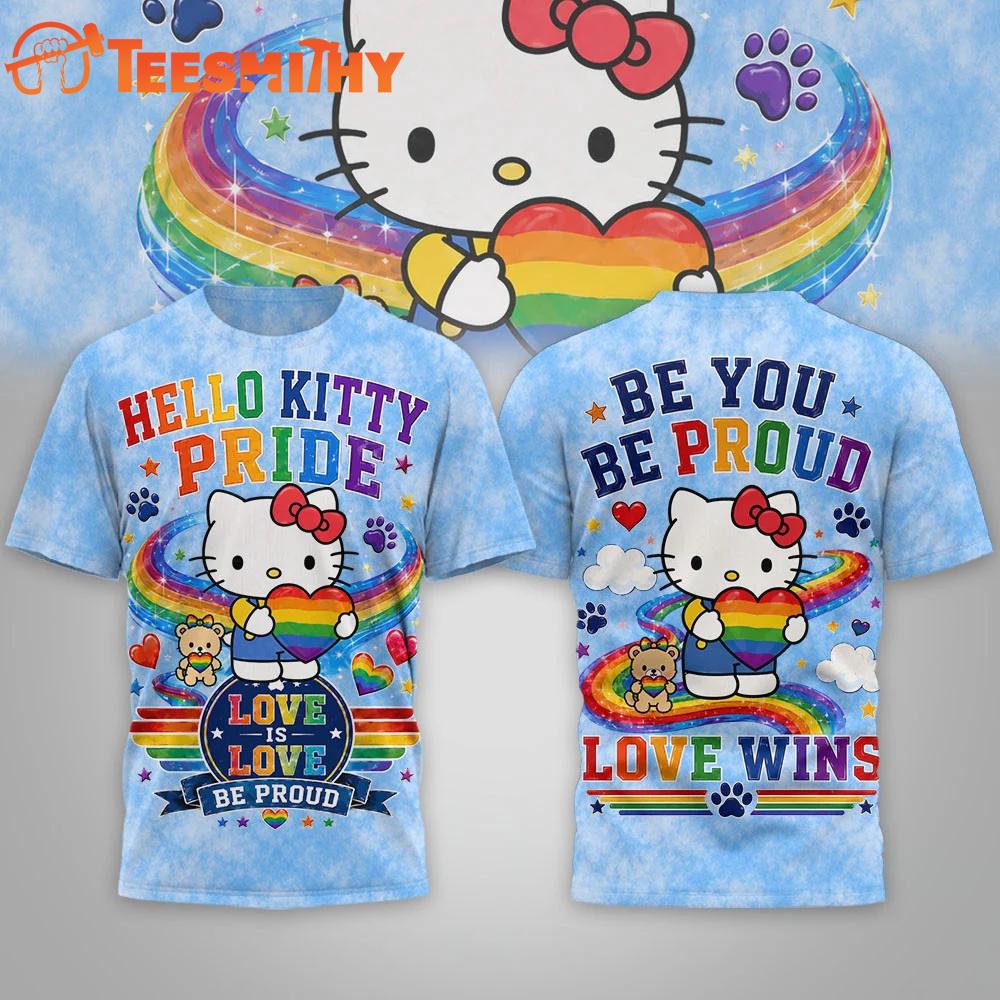 Hello Kitty 2026 Pride Month 3D Shirt