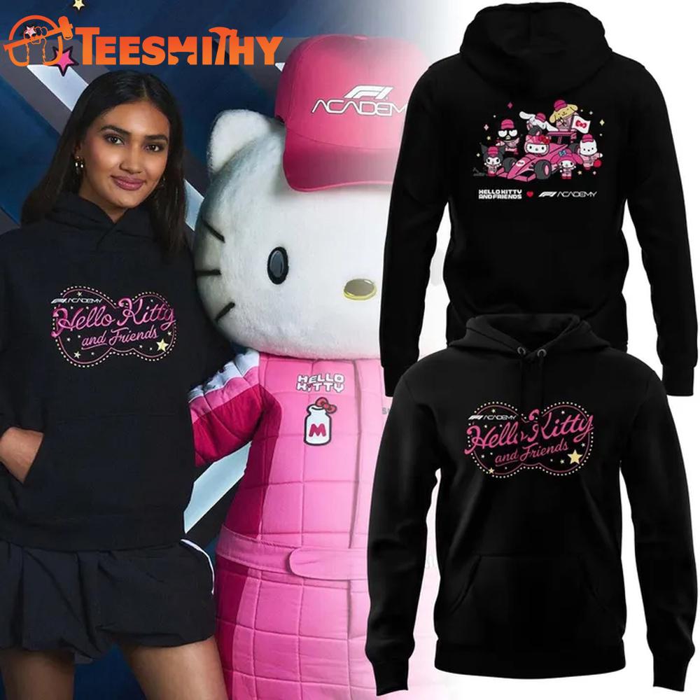 Hello Kitty x Formula 1 F1 Academy Las Vegas Grand Prix 2025 Hoodie