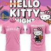 Hello Kitty x Golden State Warriors Gift For Fans Limited Edition 3D Shirt