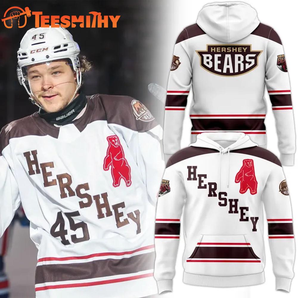 Hershey Bears New Uniform 2026 Limited Edition Hoodie