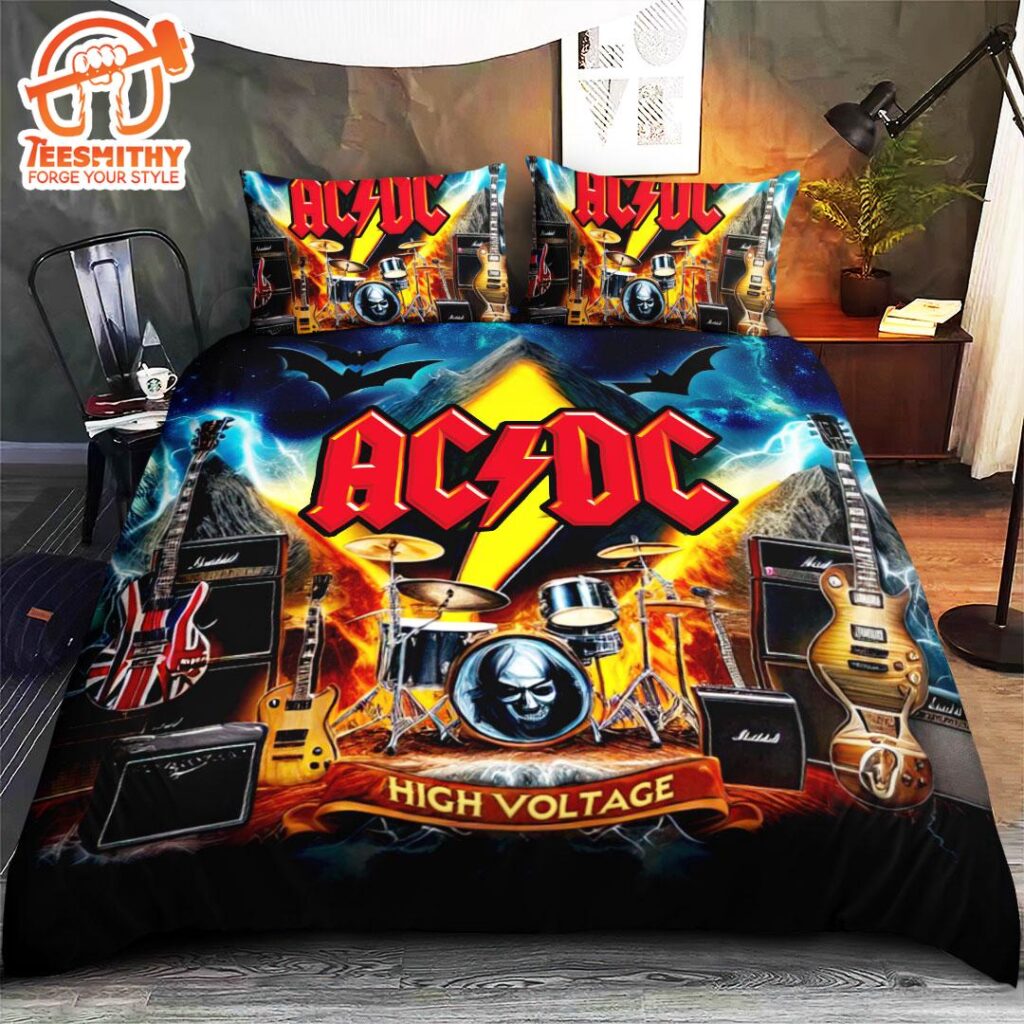 High Voltage ACDC Bedding set - Teesmithy