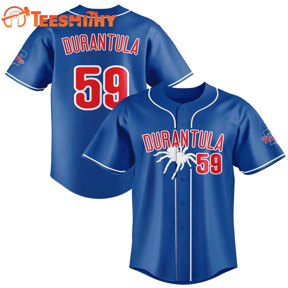 Phillies Jhoan Duran Durantula 2025 Baseball Jersey Phillies Jhoan Duran Durantula 2025 Baseball Jersey