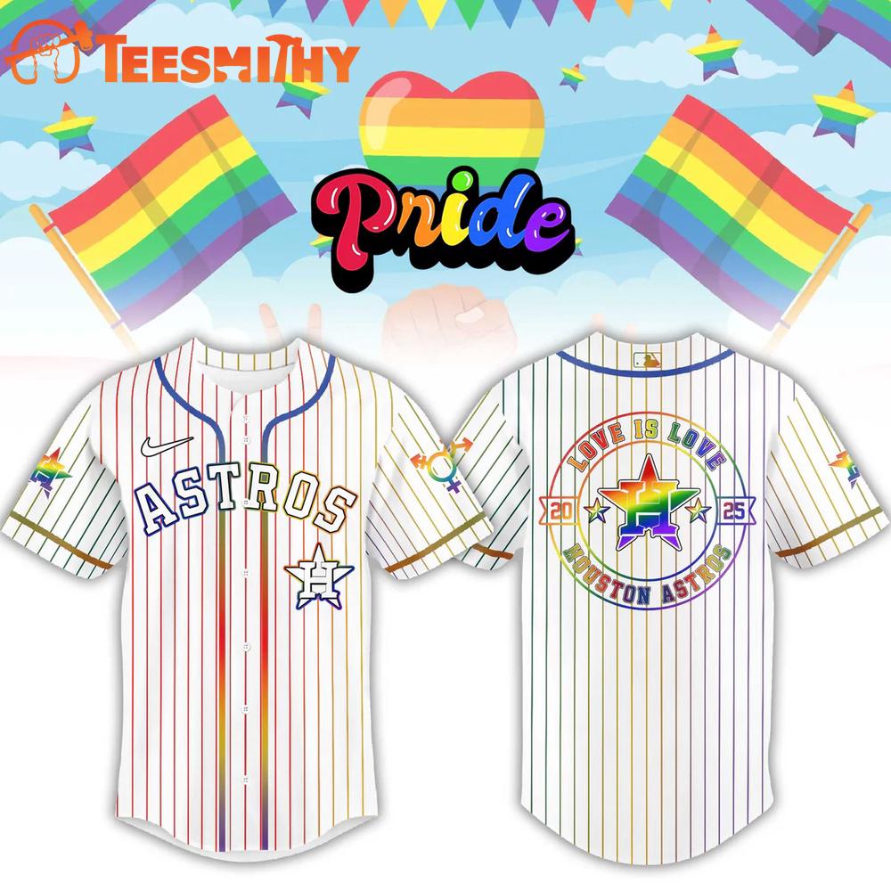 Houston Astros 2026 MLB Lgbt Pride Baseball Teams Jersey Shirt