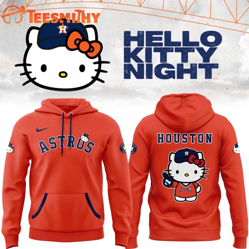 Houston Astros Hello Kitty Night 2025 Hoodie