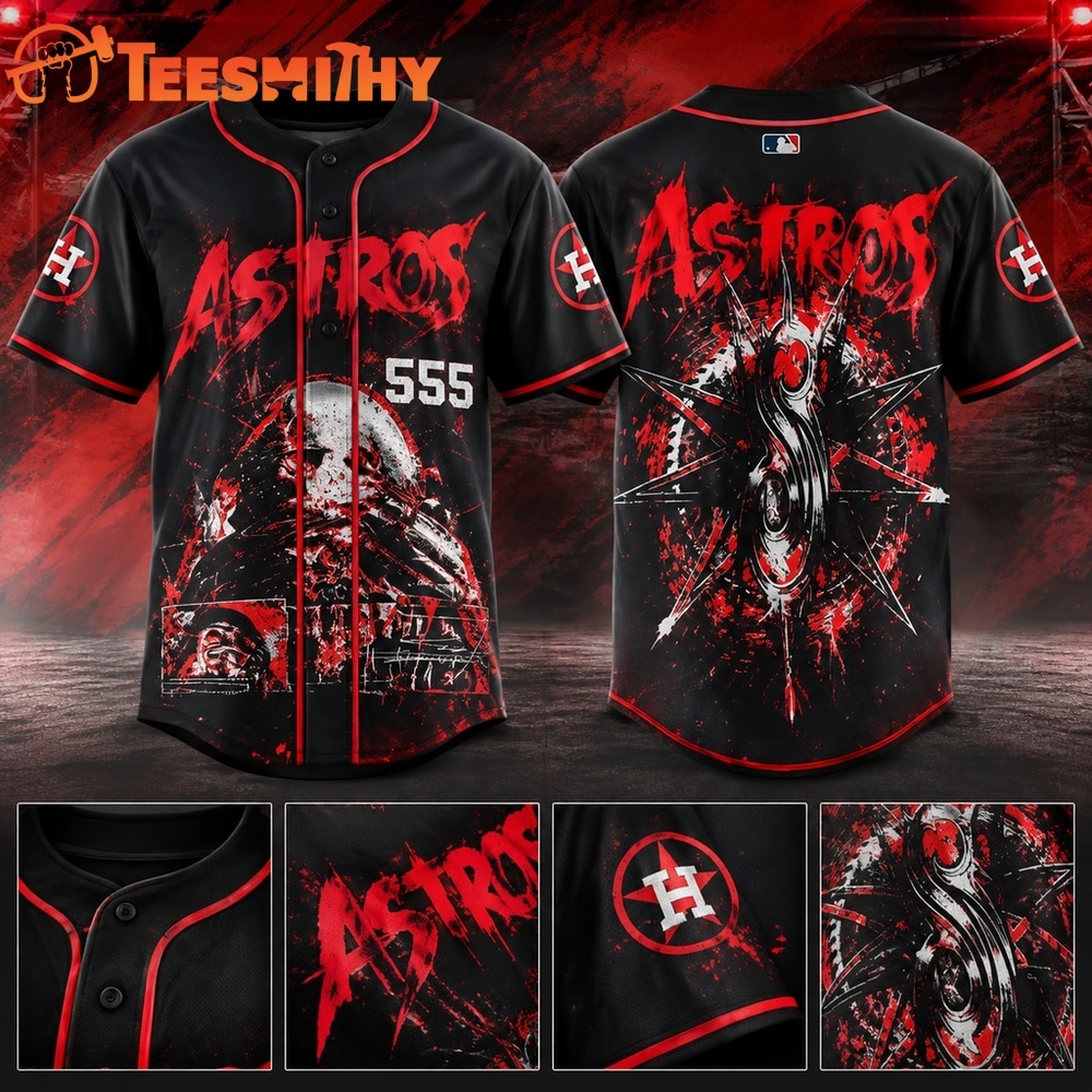 Houston Astros x Slipknot Stadium Tour 2027 Limited Edition Baseball Jersey