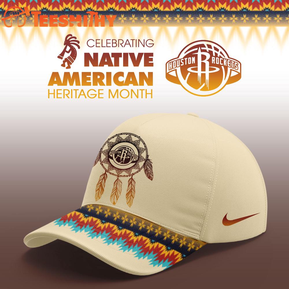 Houston Rockets NBA Native American Heritage Limited Edition Classic Cap