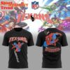 Houston Texans 2025 Marvel Spider-Man Super Heroes 3D Shirt