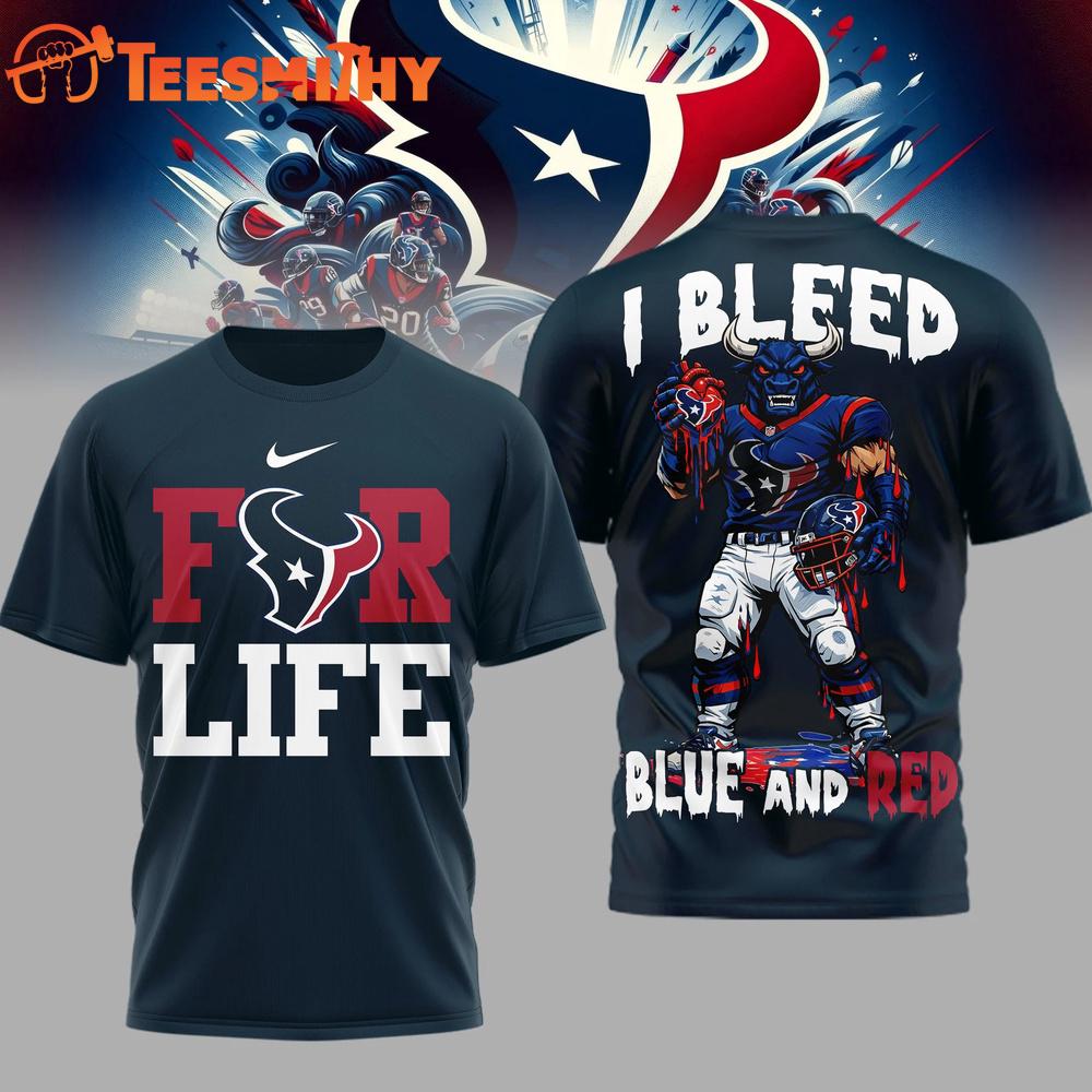 Houston Texans 2026 NFL Built on Loyalty Limited Edition 3D Shirt