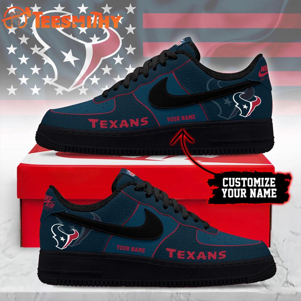Houston Texans 2026 NFL Custom Air Force 1 Shoes Sneaker