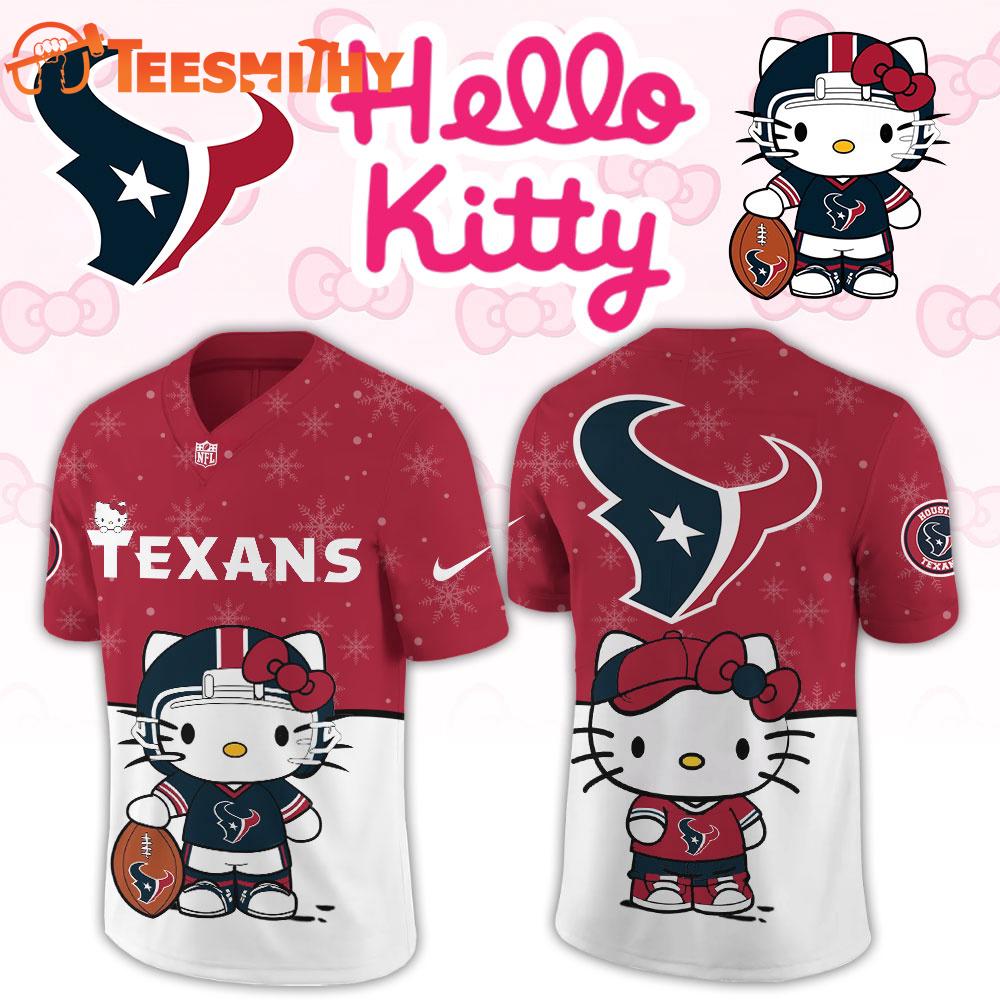 Houston Texans 2026 NFL Hello Kitty Limited New Football Jersey