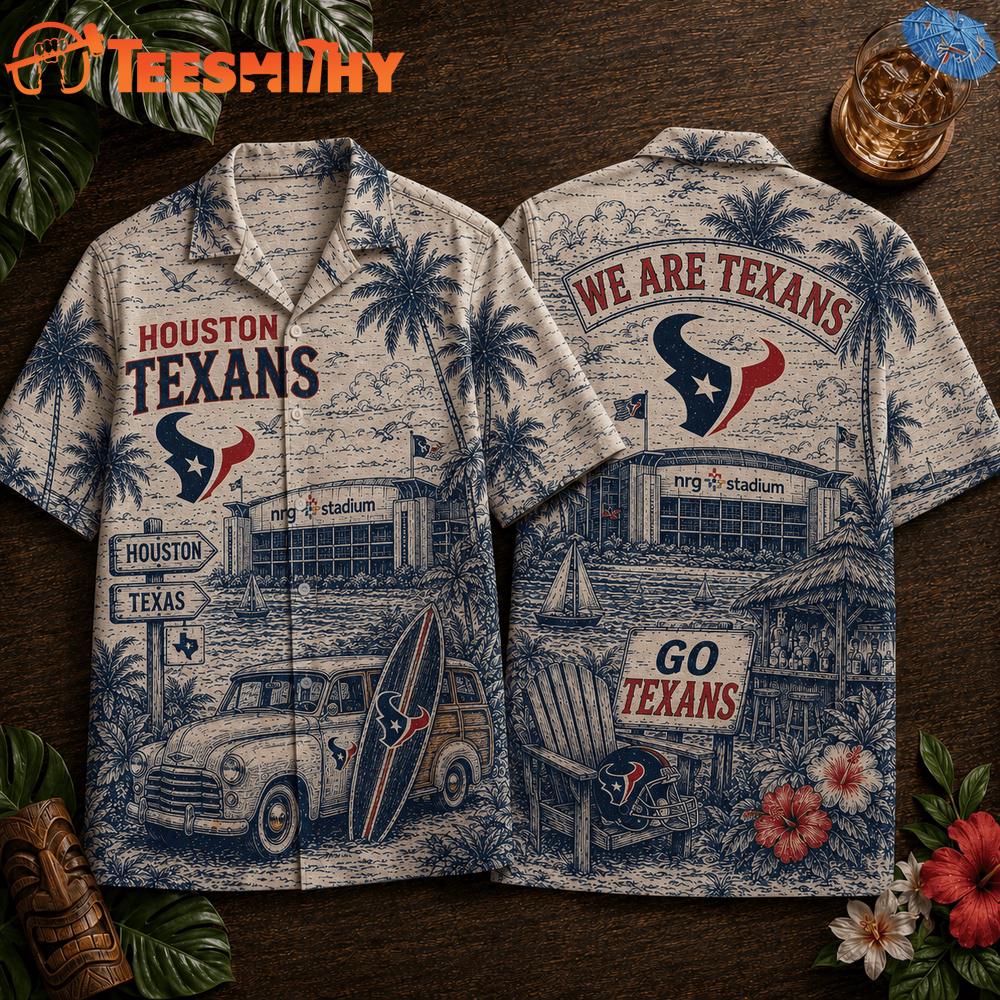 Houston Texans 2026 NFL Summer Vintage Hawaiian Shirt