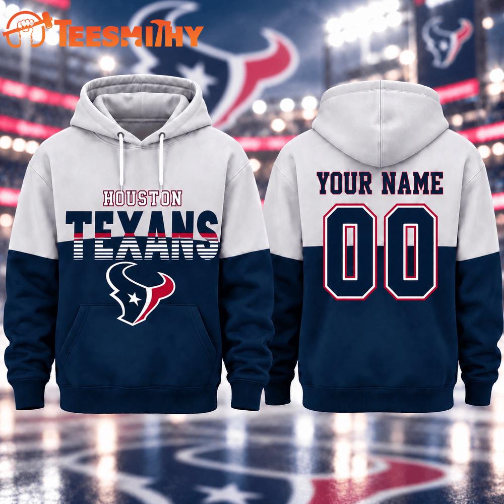 Houston Texans 2026 NFL Varsity Stripe Hoodie