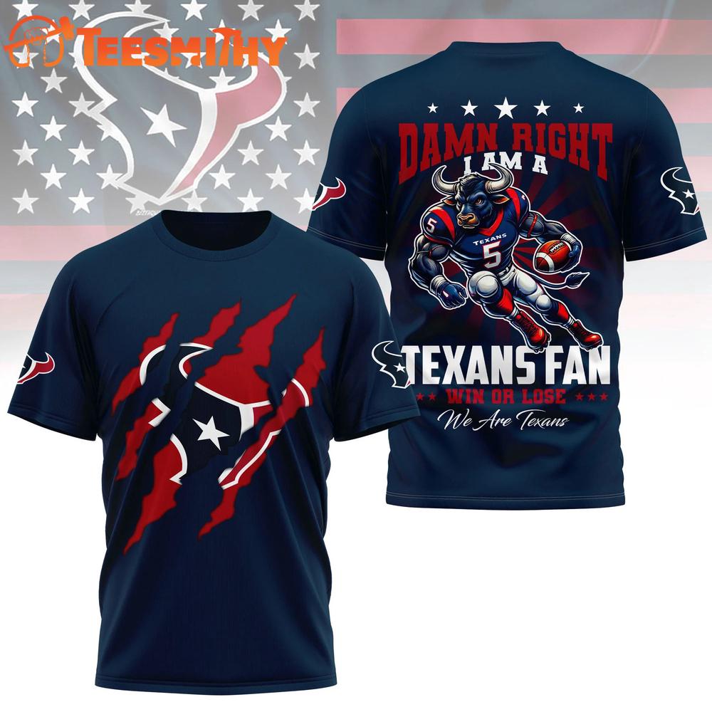 Houston Texans 2026 NFL We Are Texans Special Unisex 3D Shirt