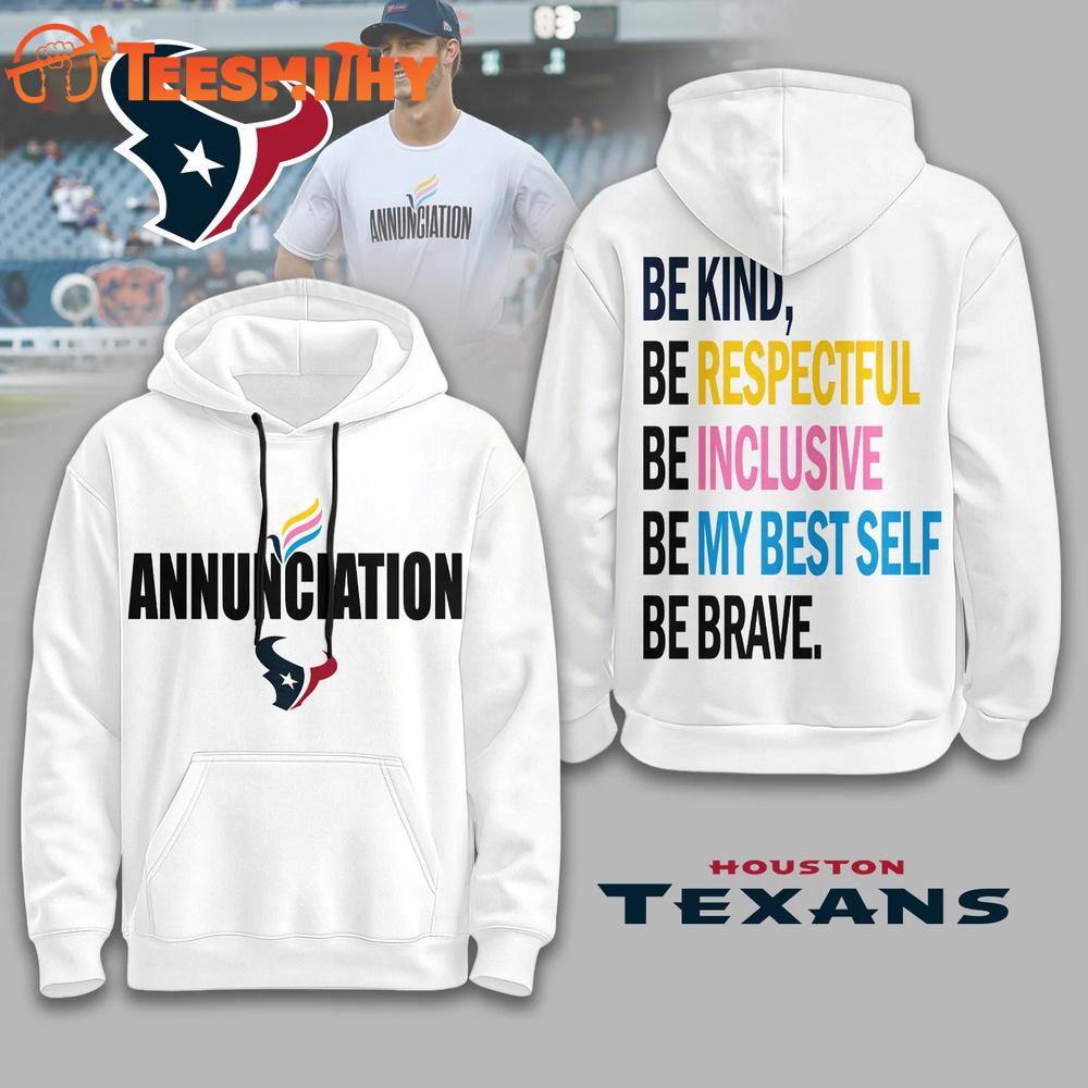 Houston Texans NFL Annunciation Limited Edition Hoodie Shirt