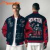 Houston Texans NFL Chasing Greatness Personalized Varsity Jacket