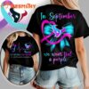 Houston Texans NFL No Story Should End Too Soon Suicide Prevention Awareness Unisex 3D Shirt