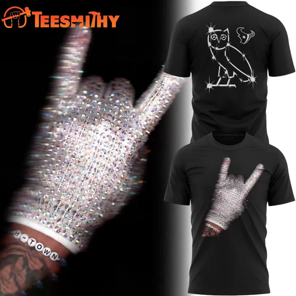 Houston Texans x Drake ICEMAN 2026 New Design T Shirt