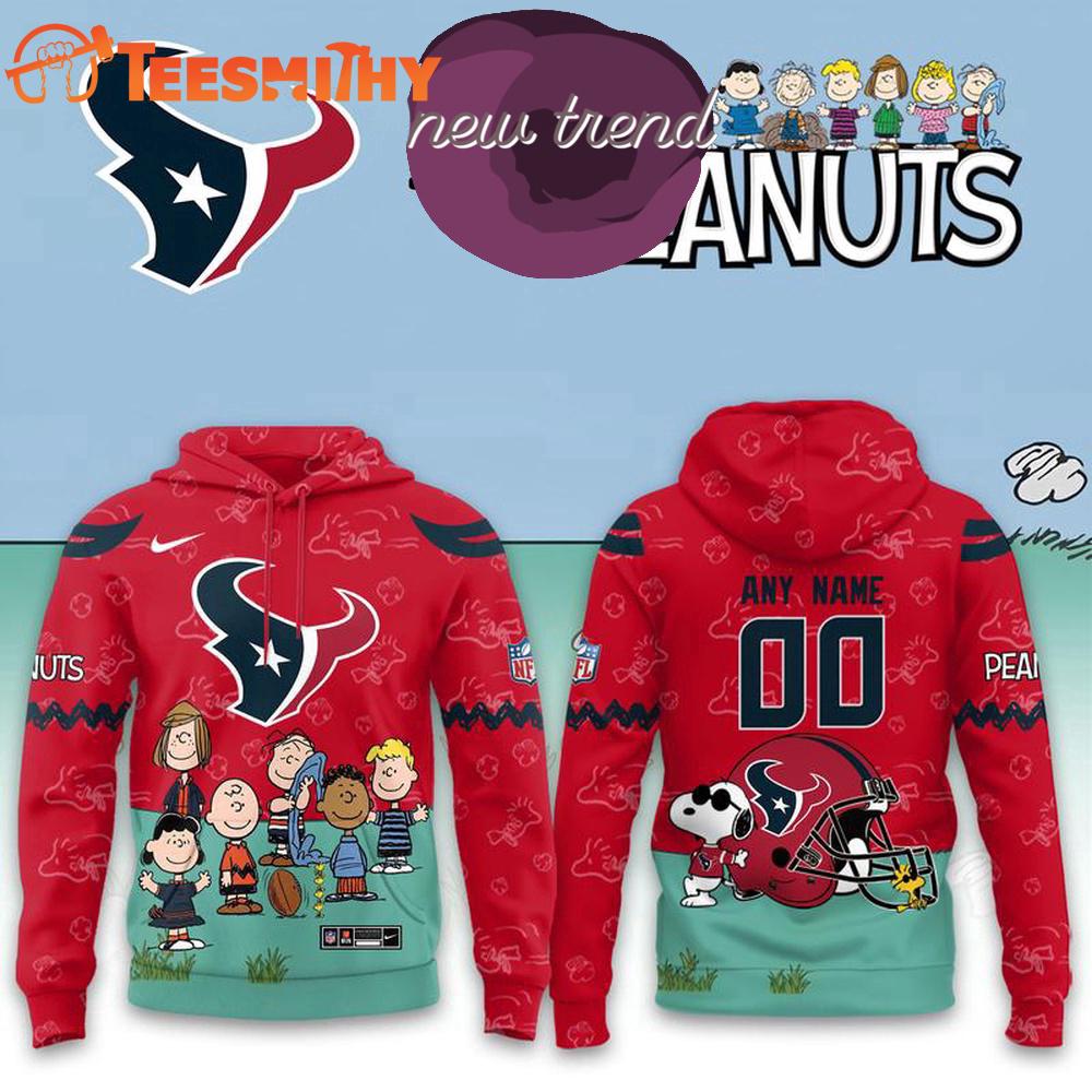Houston Texans x Peanuts 2026 Special New Hoodie