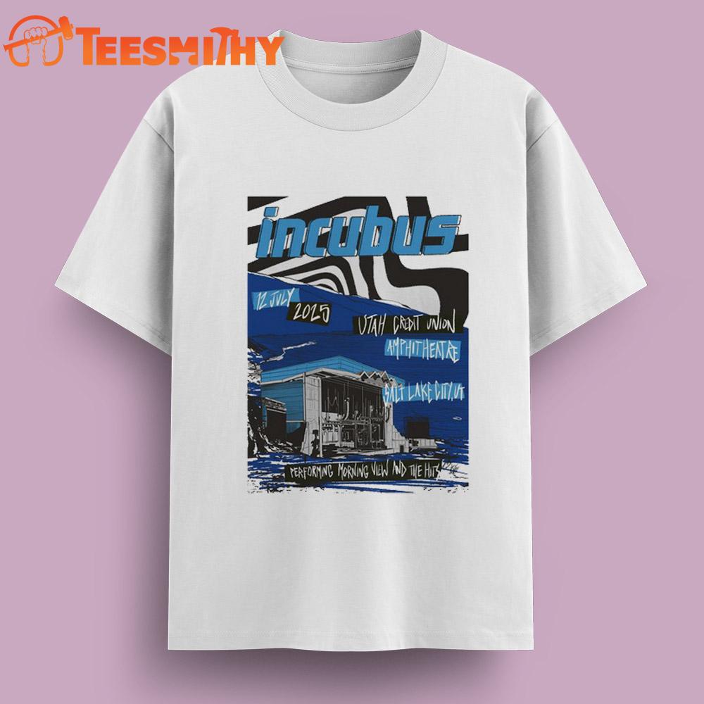 Incubus Salt Lake City Event On Jul 12 2025 T Shirt