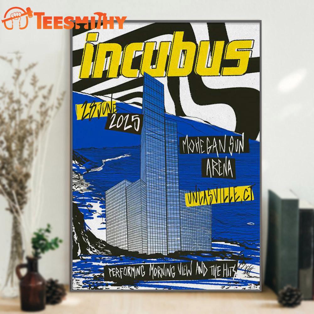 Incubus Uncasville 2025 Event On Jun 28 Poste Canvas Art