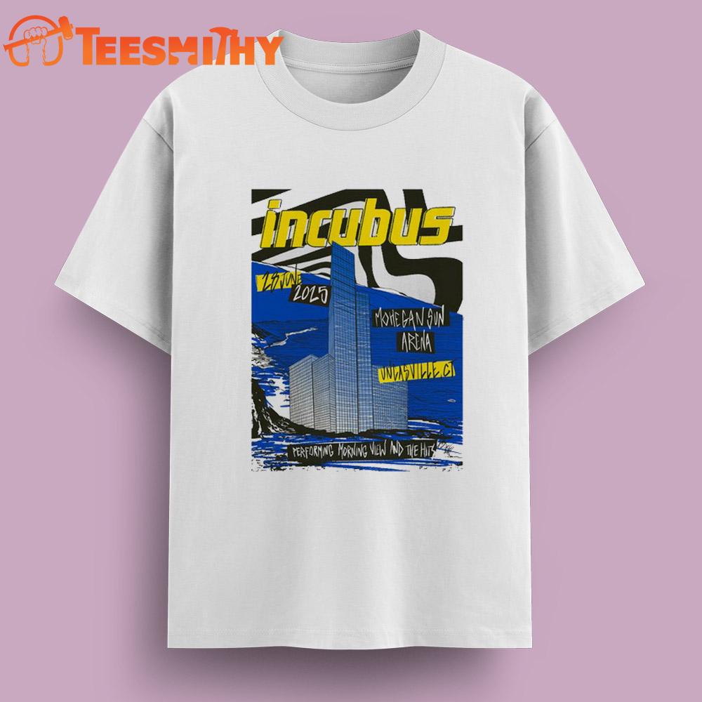 Incubus Uncasville 2025 Event T Shirt