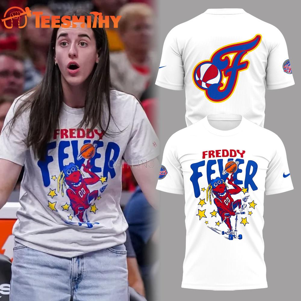 Indiana Fever Freddy Fever 2025 3D Shirt