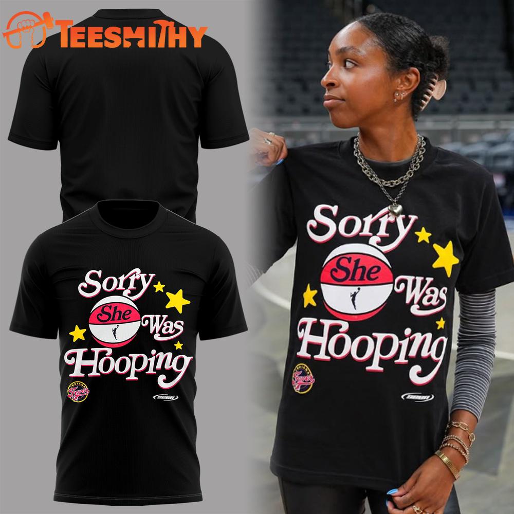 Indiana Fever Sorry She Was Hooping 3D Shirt Indiana Fever Sorry She Was Hooping 3D Shirt