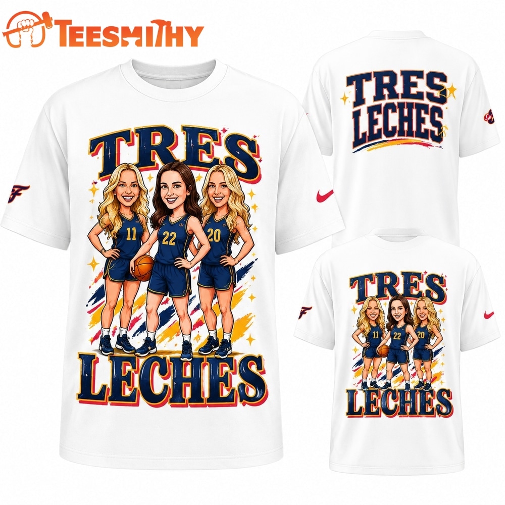 Indiana Fever Tres Leches 2026 Limited Edition T Shirt
