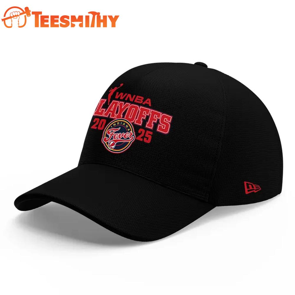 Indiana Fever WNBA 2025 Playoffs Black Cap Indiana Fever WNBA 2025 Playoffs Black Cap