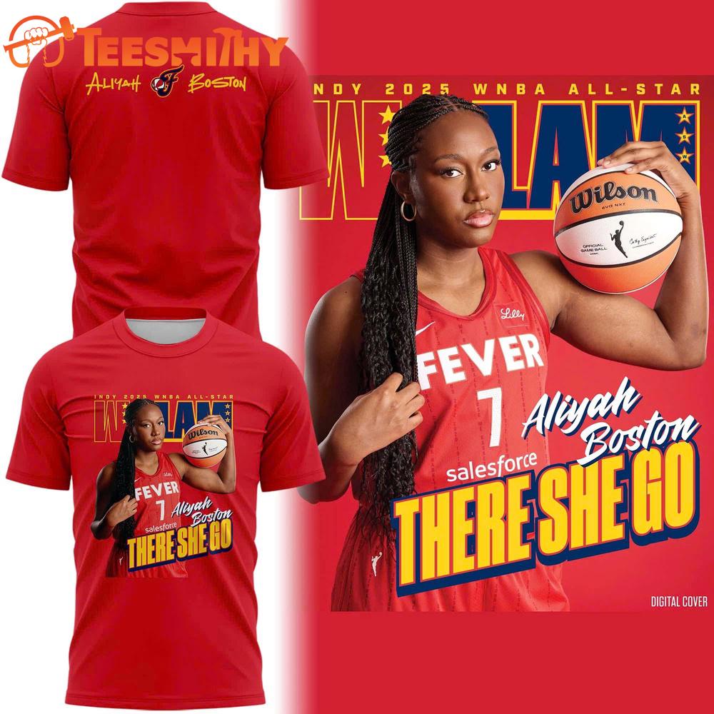 Indiana Fever WSLAM Cover Aliyah Boston 3D Shirt Indiana Fever WSLAM Cover Aliyah Boston 3D Shirt