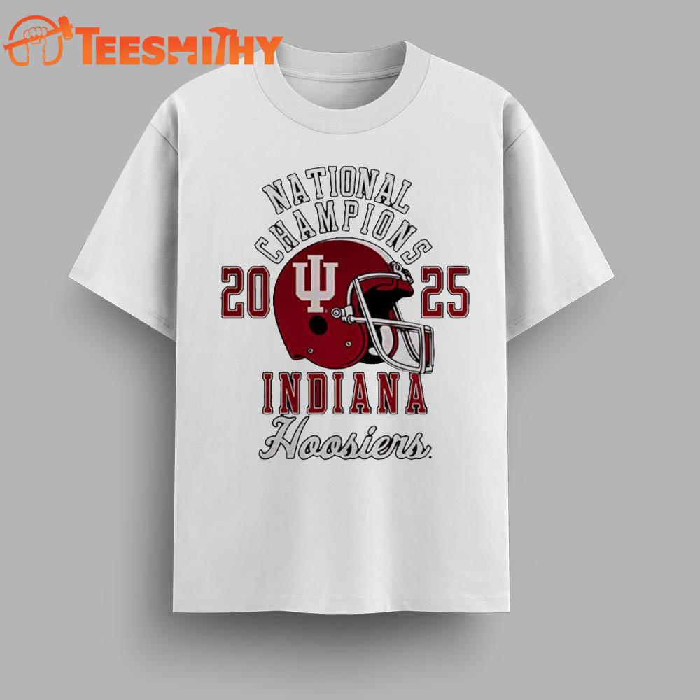 Indiana Hoosiers 2025 National Champions Indiana University logo Vintage T Shirt